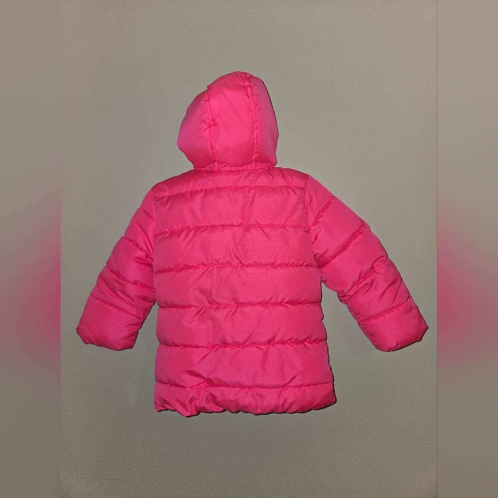 Warm Girls Pink Winter Jacket - Picture 3 of 6